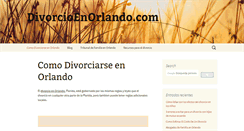 Desktop Screenshot of divorcioenorlando.com
