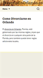 Mobile Screenshot of divorcioenorlando.com