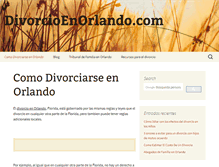 Tablet Screenshot of divorcioenorlando.com
